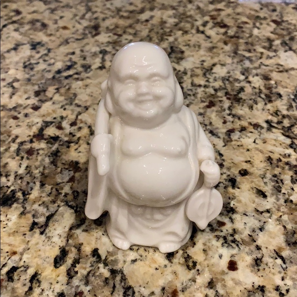Lucky white porcelain Buddha